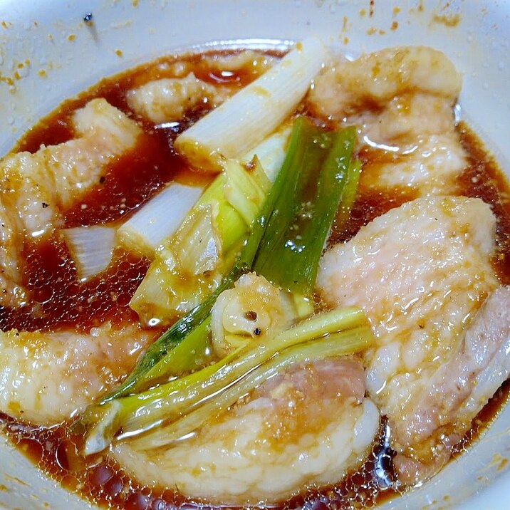 速攻10分!レンチン豚の角煮(しょうゆ味)